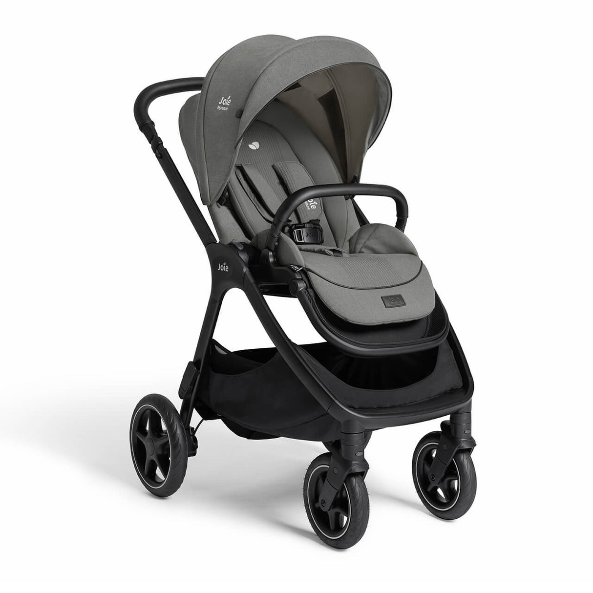 Joie Finiti Flex Travel Ready Bundle with i-Level Pro Car Seat and ISOFIX Base - Evergreen