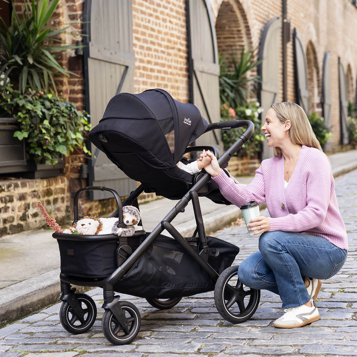 Joie Versiti Signature Pushchair and Carrycot - Eclipse