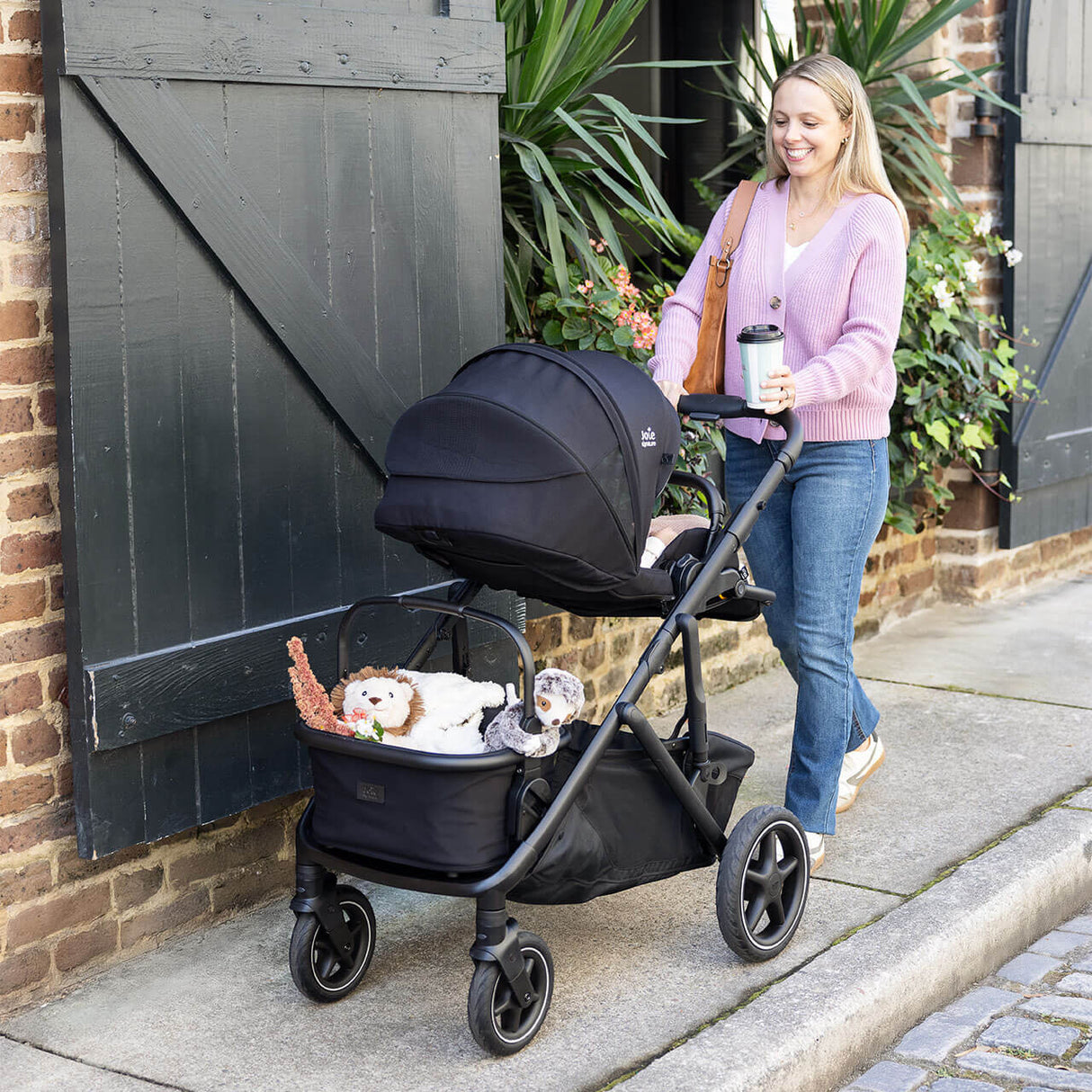 Joie Versiti Signature Pushchair and Carrycot - Eclipse