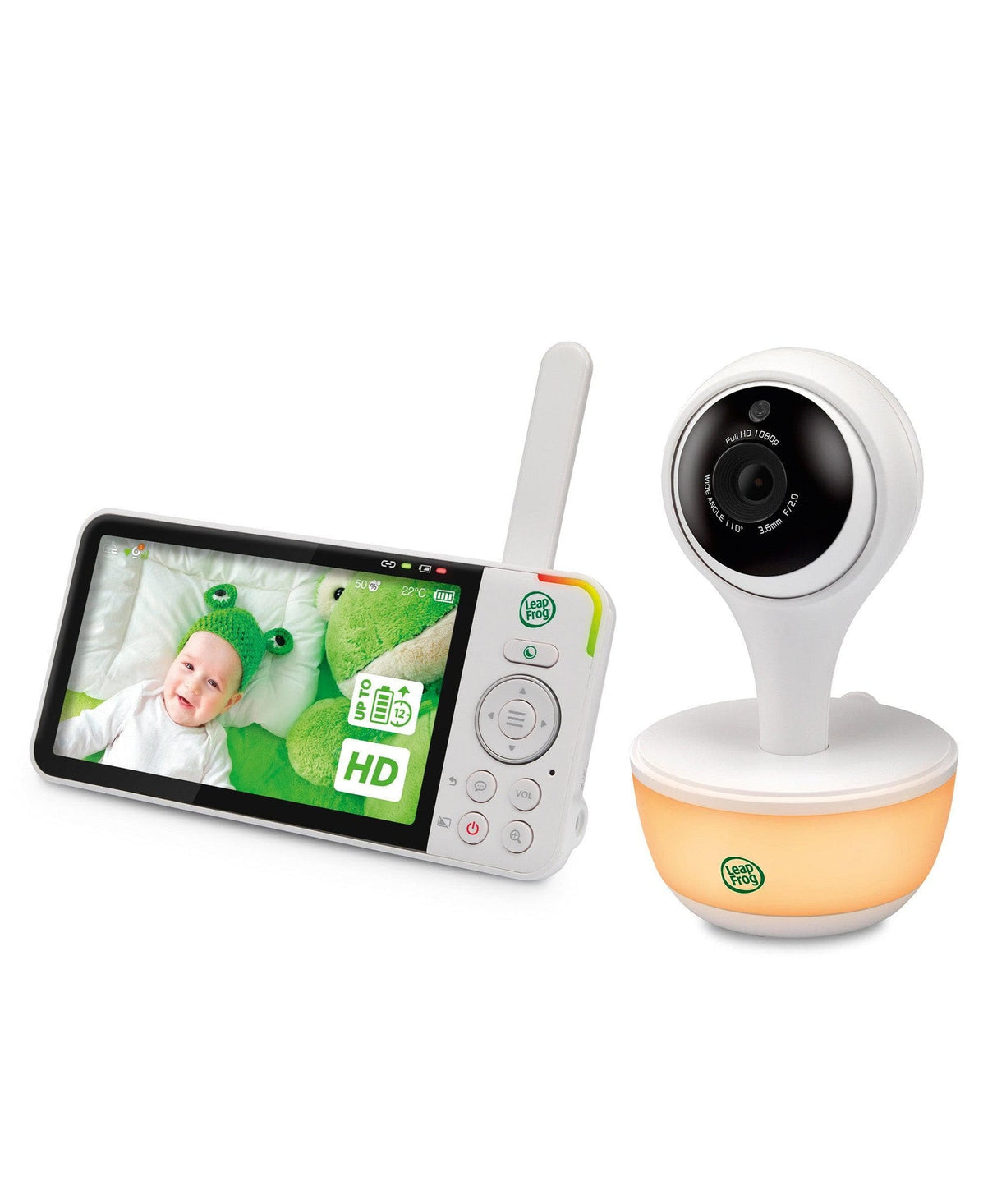 LeapFrog LF815HD 5″ Smart Video Baby Monitor with Colour Night Vision