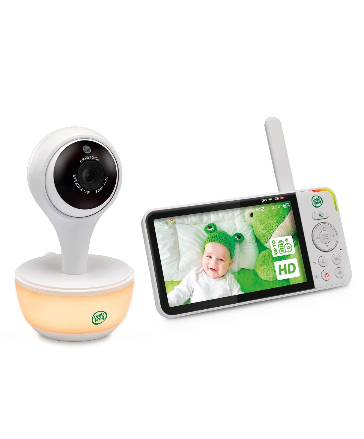LeapFrog LF815HD 5″ Smart Video Baby Monitor with Colour Night Vision