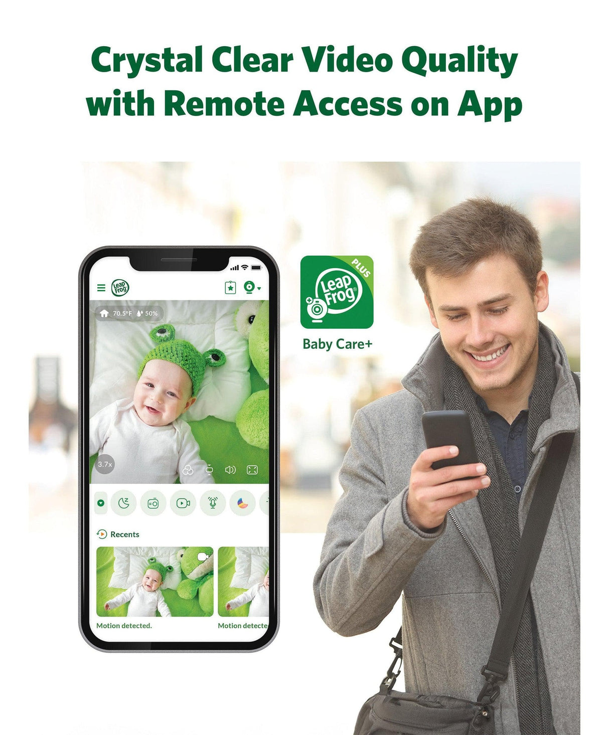 LF4917HD 7" Wi-Fi High Definition Pan & Tilt Baby Monitor