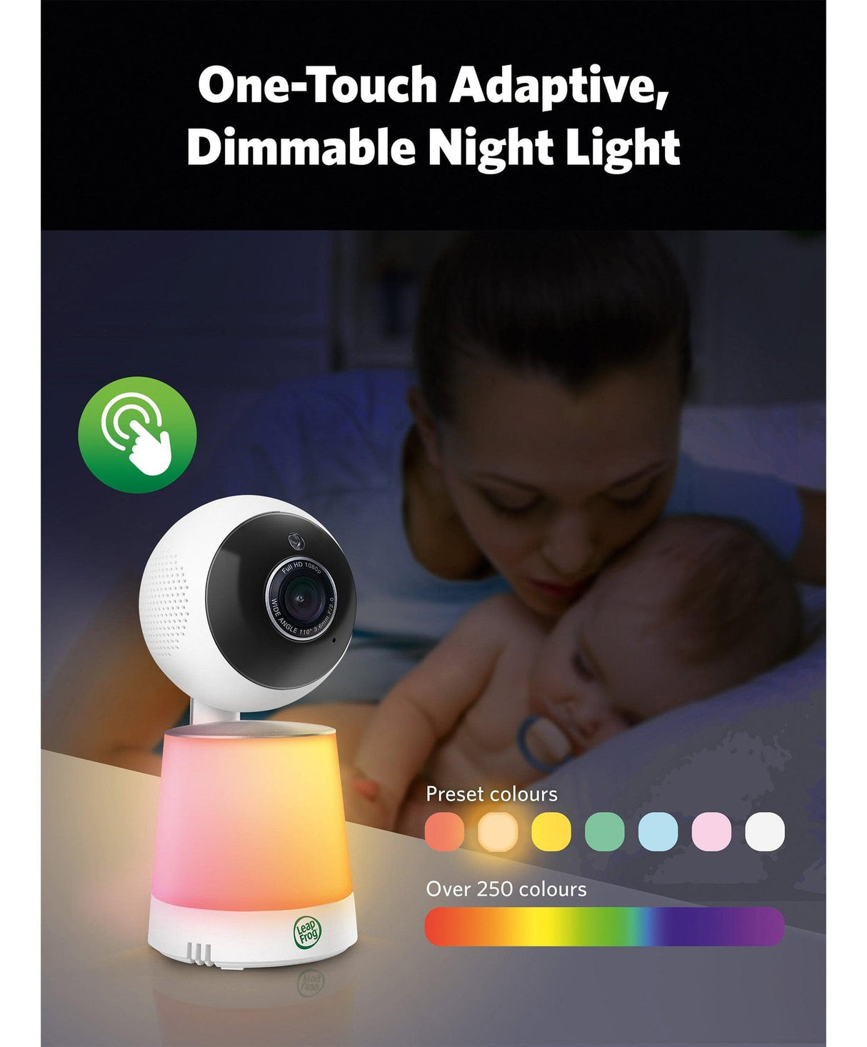 LF4917HD 7" Wi-Fi High Definition Pan & Tilt Baby Monitor