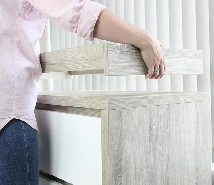 Tutti Bambini Modena Chest Changer / Dresser - White & Oak