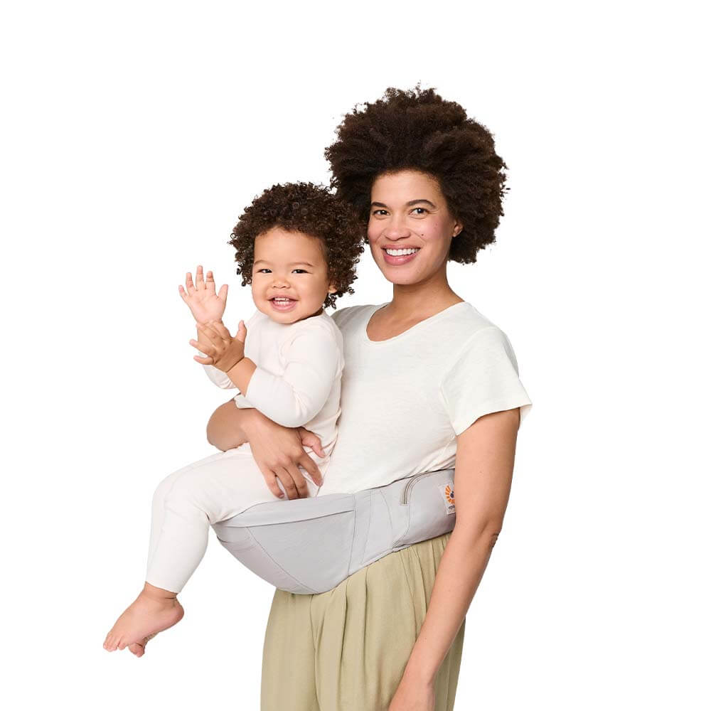 ergobaby Lift Hip Seat Toddler Carrier - Pearl Grey