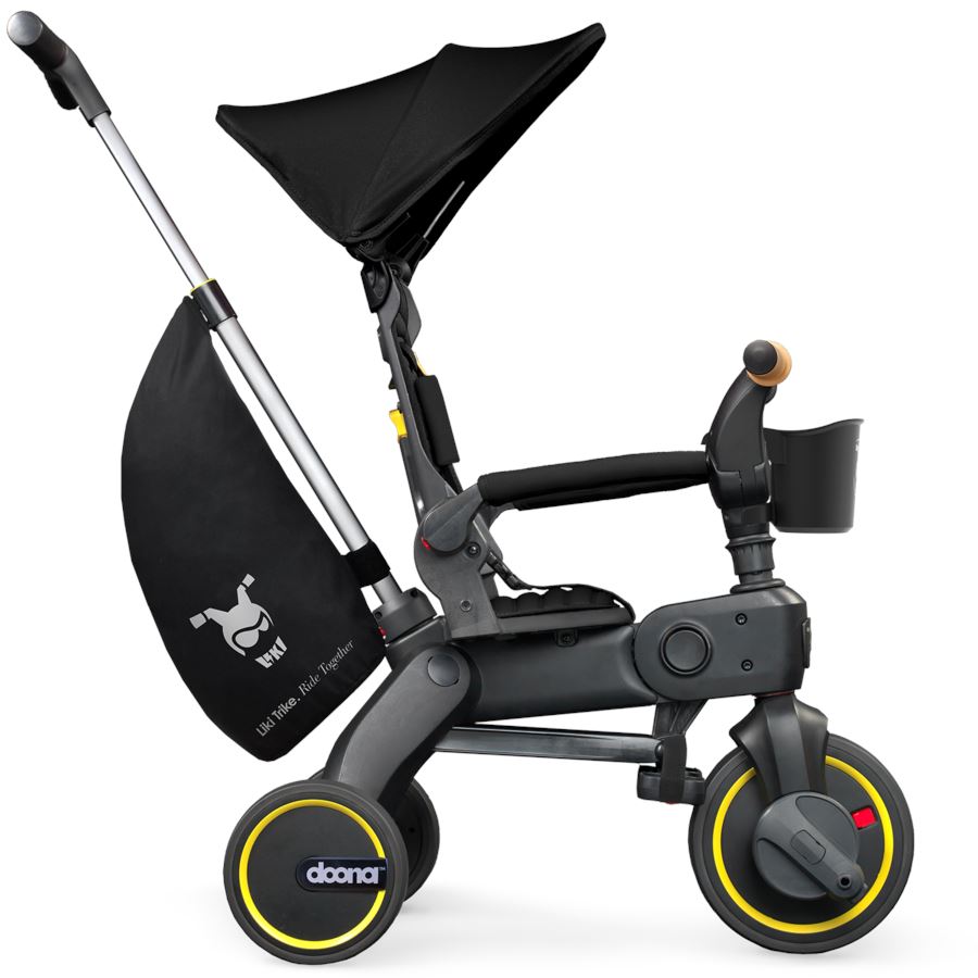 Doona Liki S5 Push Along 5-in-1 Trike / Bike - Nitro Black