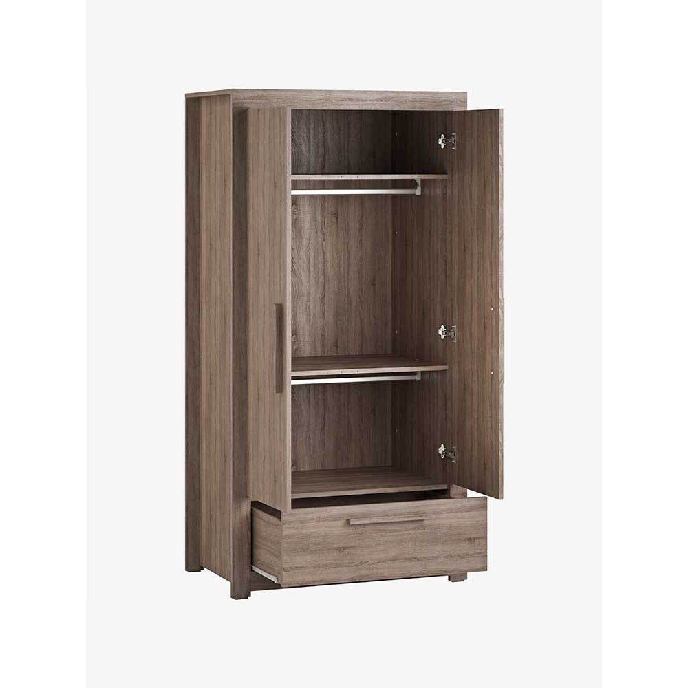 Little Acorns Ellesmere Wardrobe - Truffle Oak