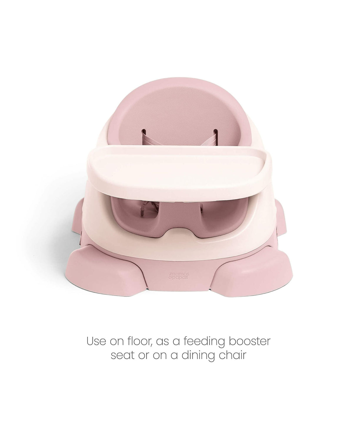 Mamas & Papas Baby Bug 3-in-1 Floor & Booster Seat with Activity Tray - Blossom