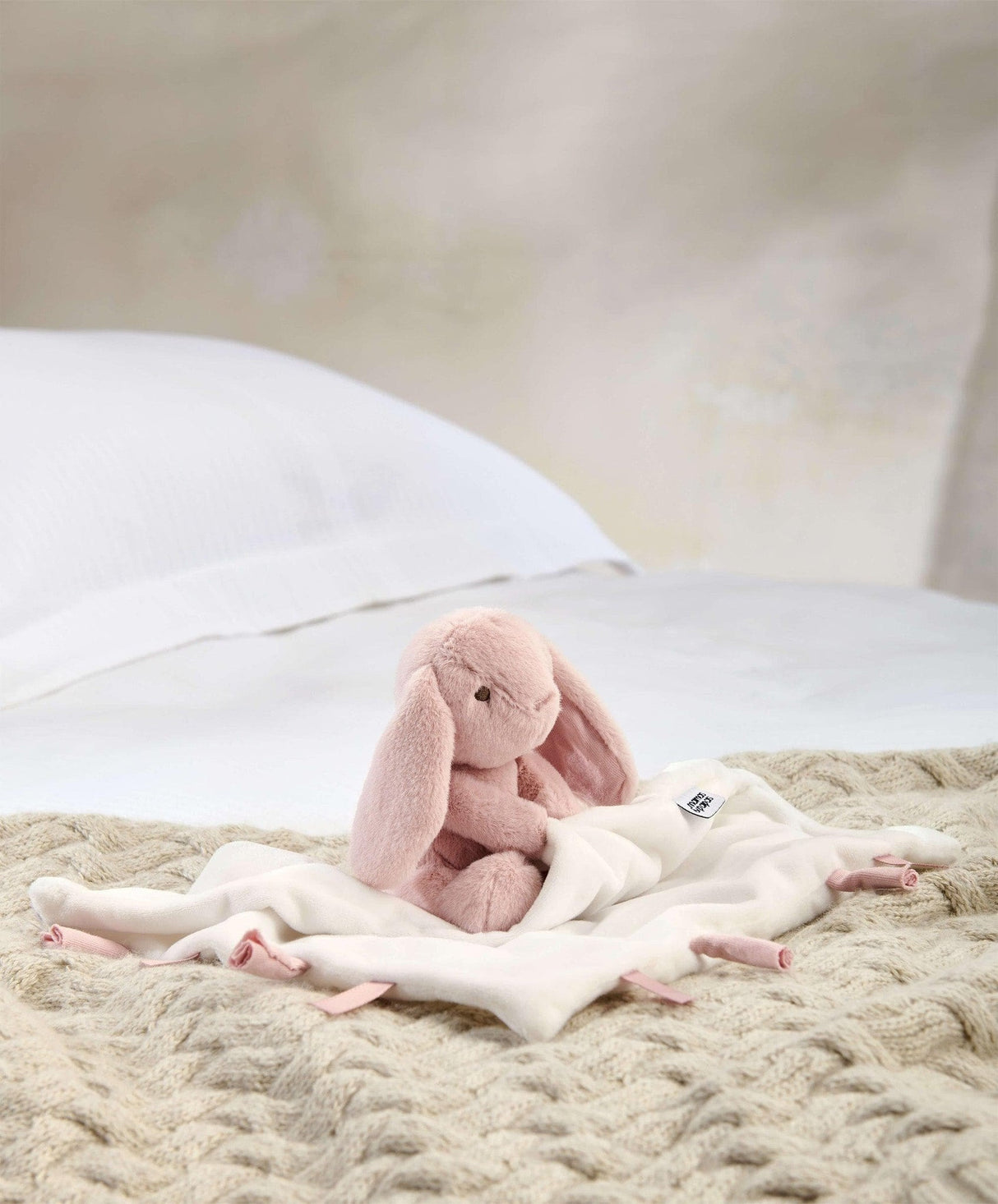 Mamas & Papas Comforter - Pink Bunny