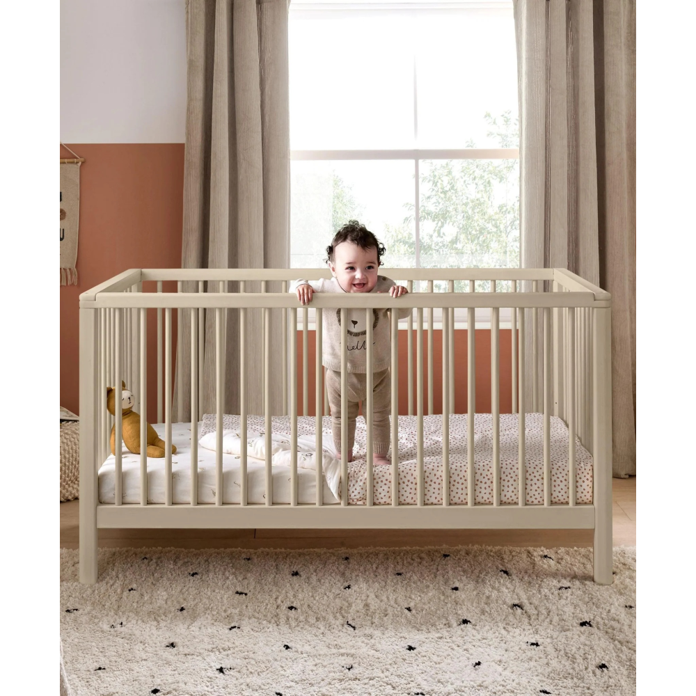 Mamas & Papas Solo Cot Bed - Cashmere