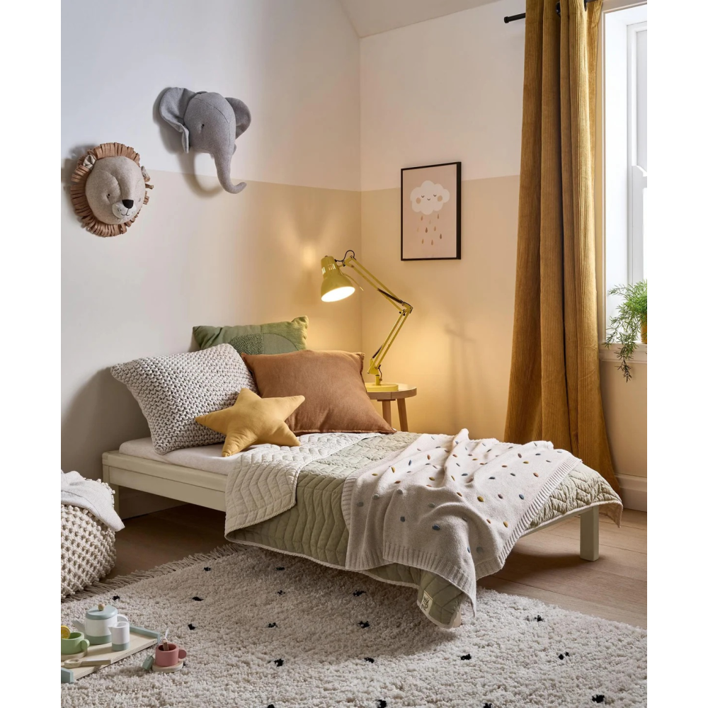 Mamas & Papas Solo Cot Bed - Cashmere