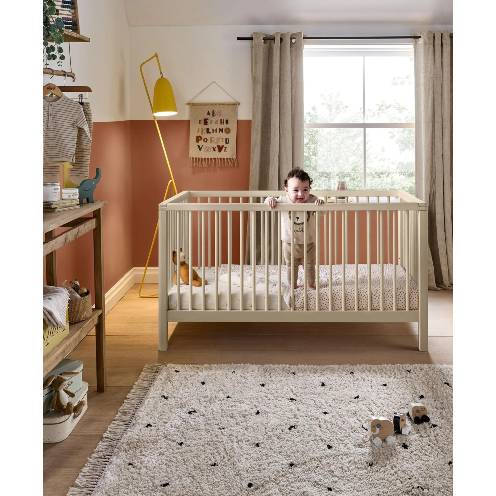 Mamas & Papas Solo Cot Bed - Cashmere