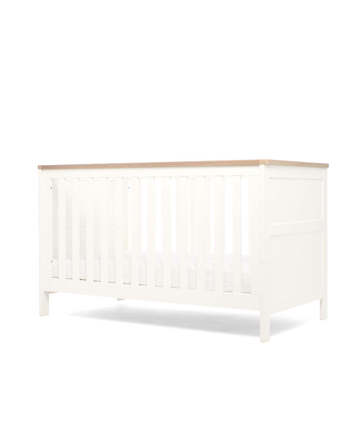 Mamas & Papas Wedmore Cot Bed - White/Natural