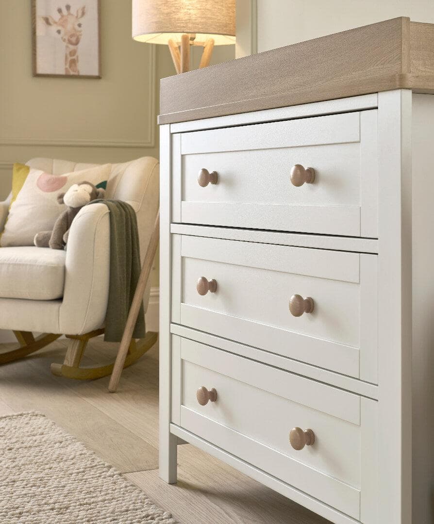 Mamas & Papas Wedmore Dresser Changing Unit - White/Natural