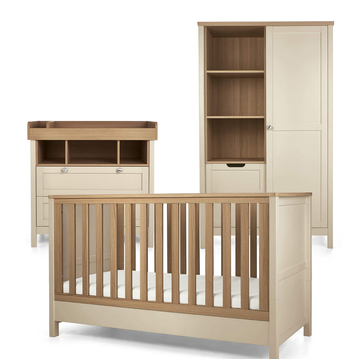 Mamas Papas Harwell Piece Nursery Furniture Set Cashmere
