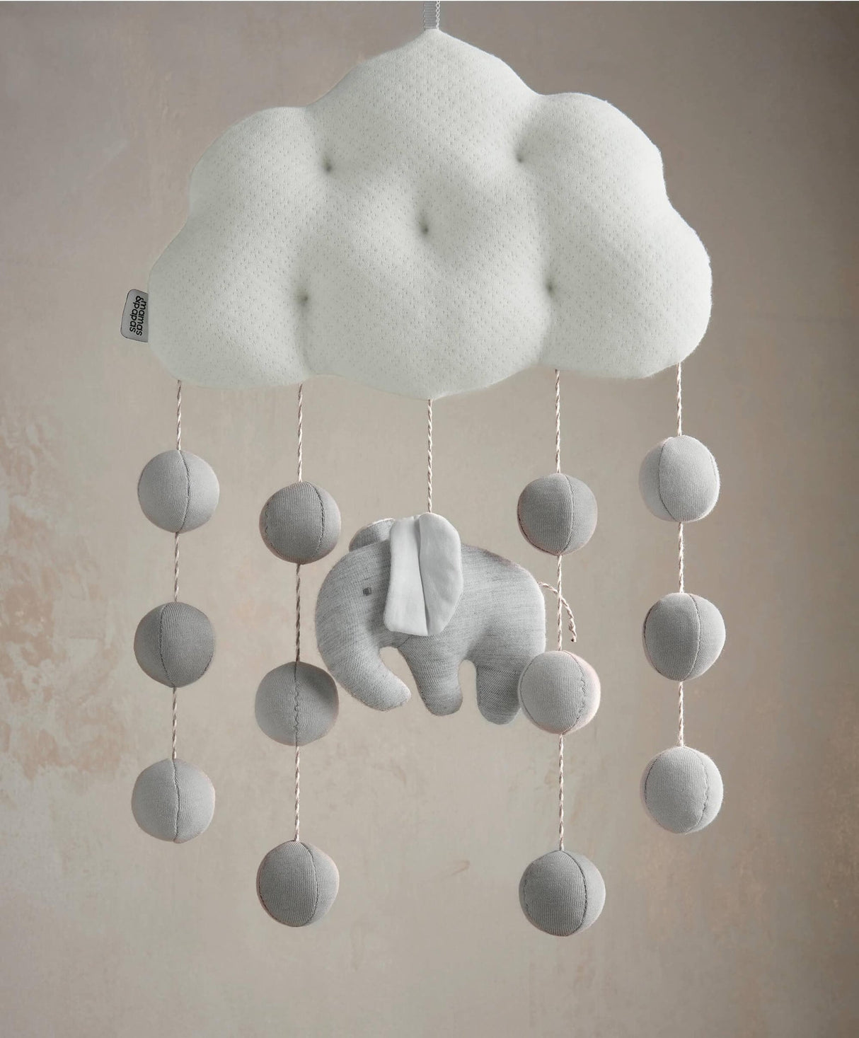 Mamas & Papas Welcome to the World Musical Cot Mobile - Elephant