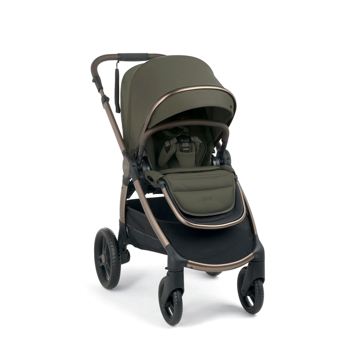 Mamas & Papas Ocarro 2 | Essential Kit (inc Pushchair, Carrycot, Adaptors, Cupholder, Bag, Footmuff, CC Stand) - Evergreen 6