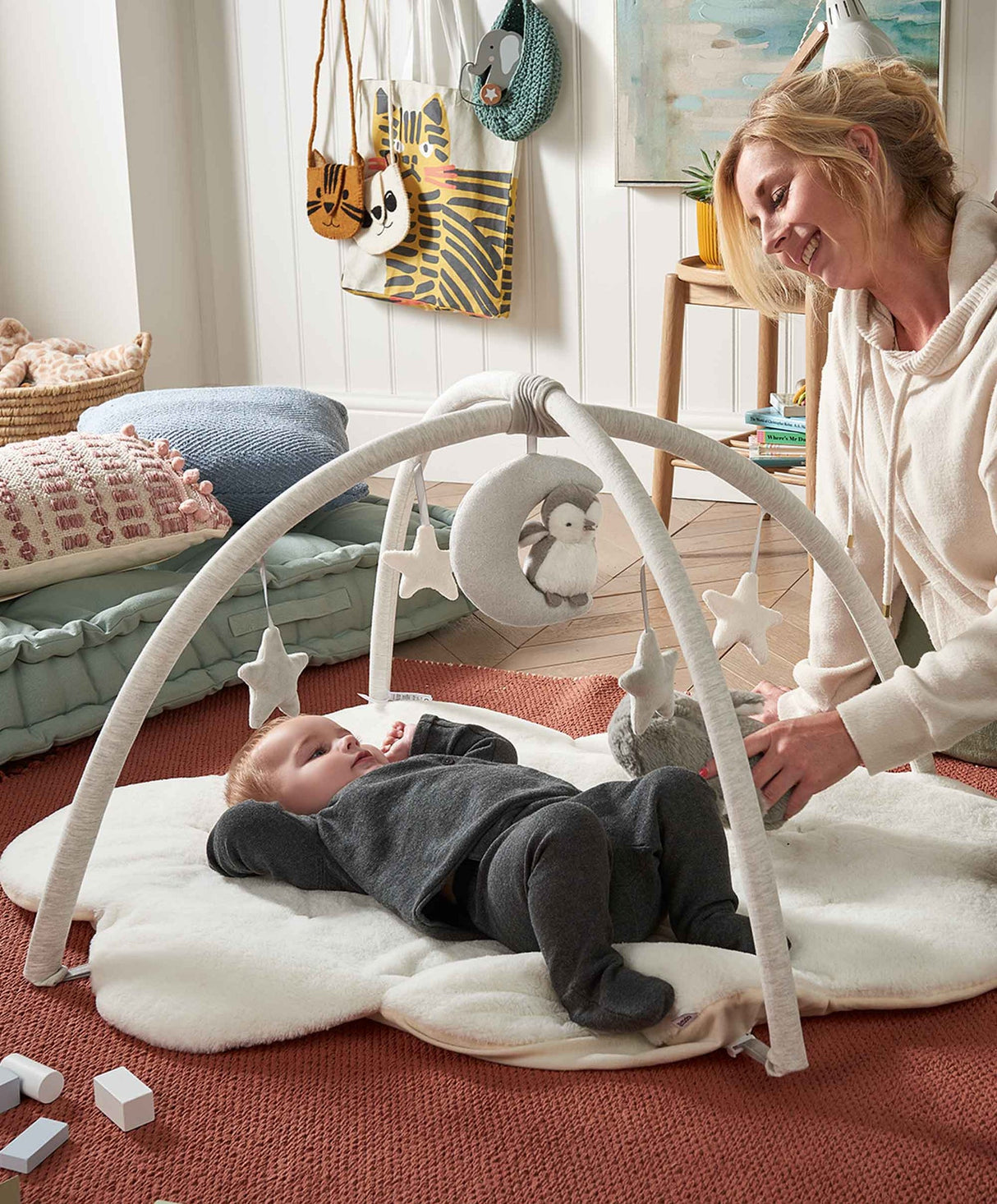 Mamas & Papas Playmat and Activity Gym - Wish Upon a Cloud