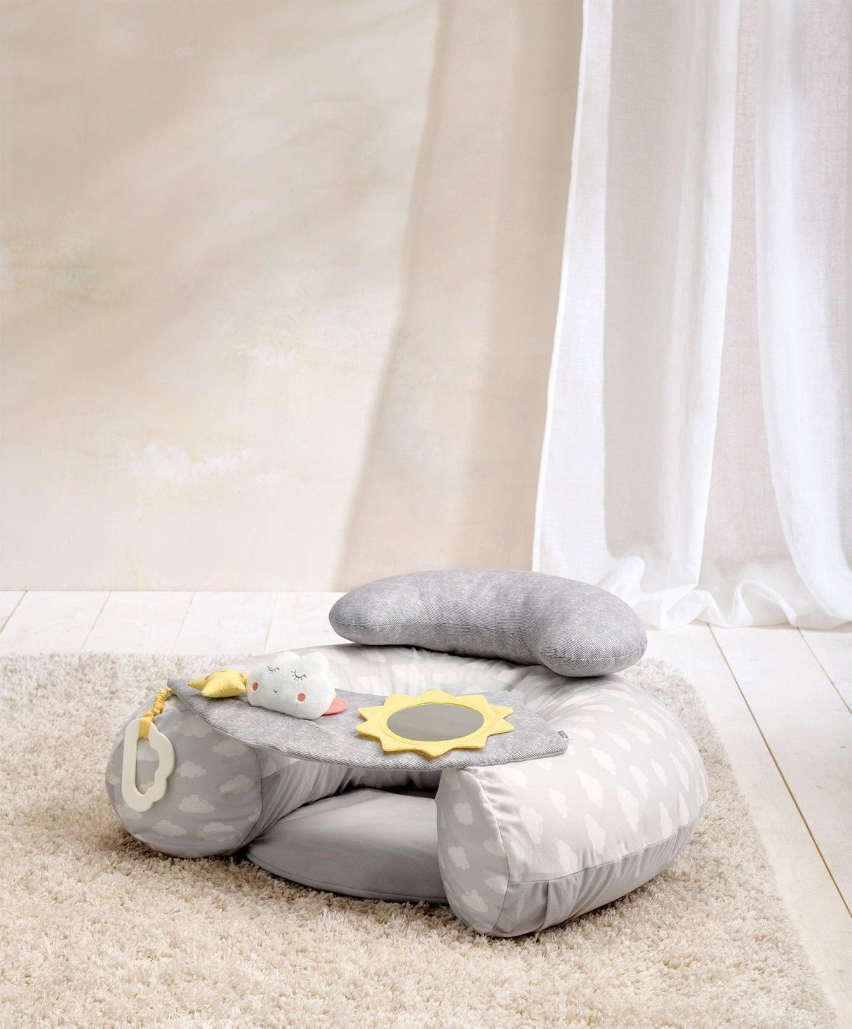 Mamas & Papas Sit and Play Baby Floor Seat - Dream Upon A Cloud