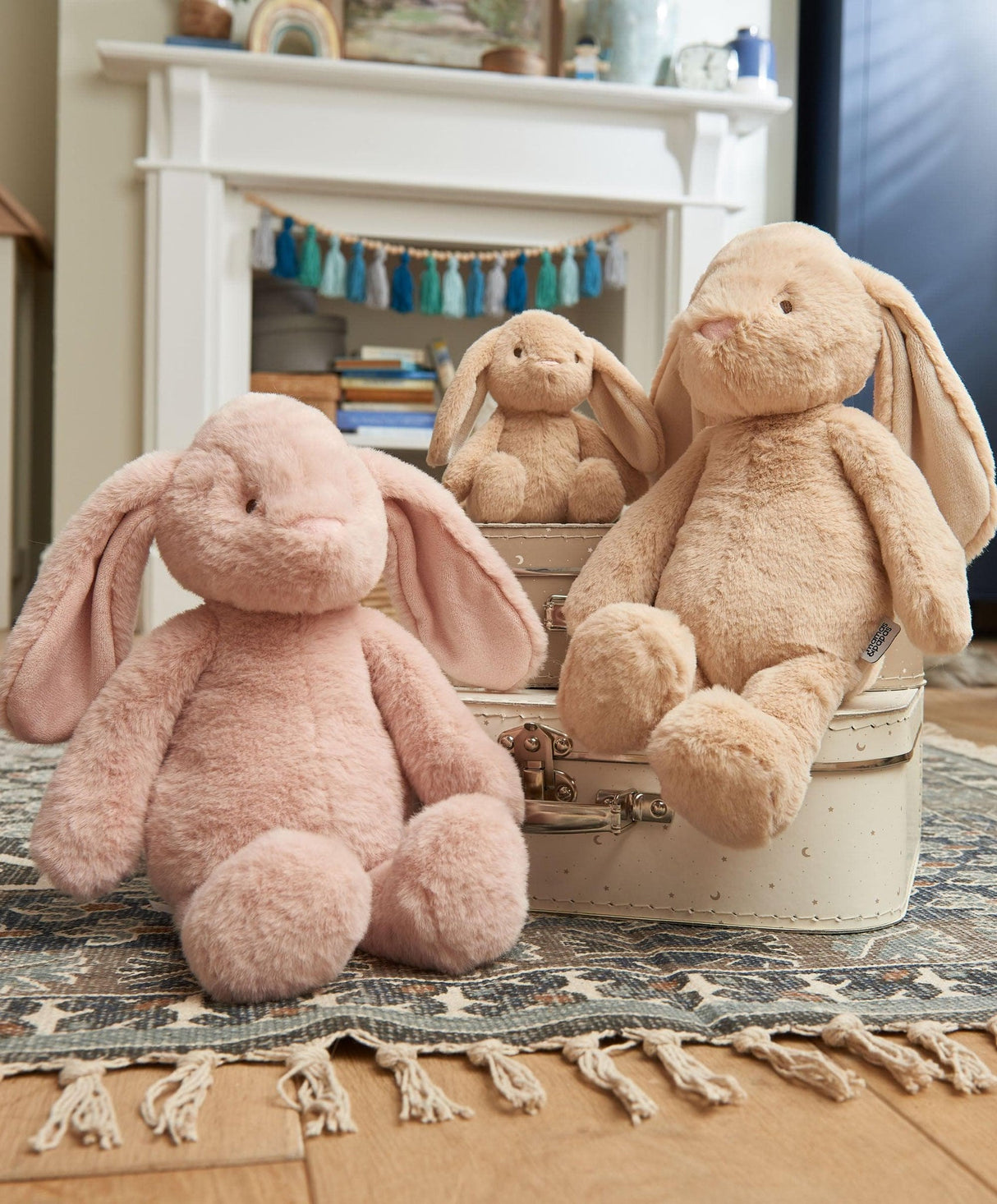 Mamas & Papas Welcome to the World Soft Toy - Pink Bunny