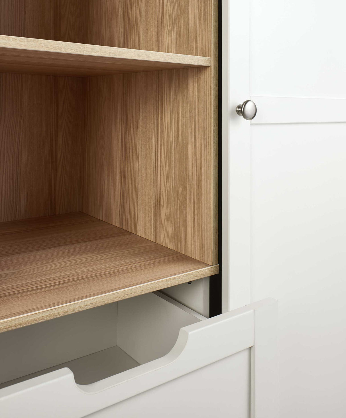 Mamas & Papas Harwell Wardrobe - White / Natural