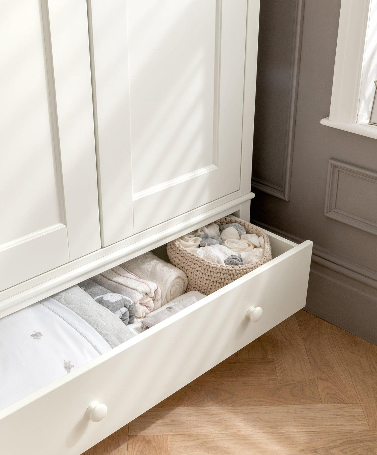 Mamas & Papas Oxford Wardrobe - White