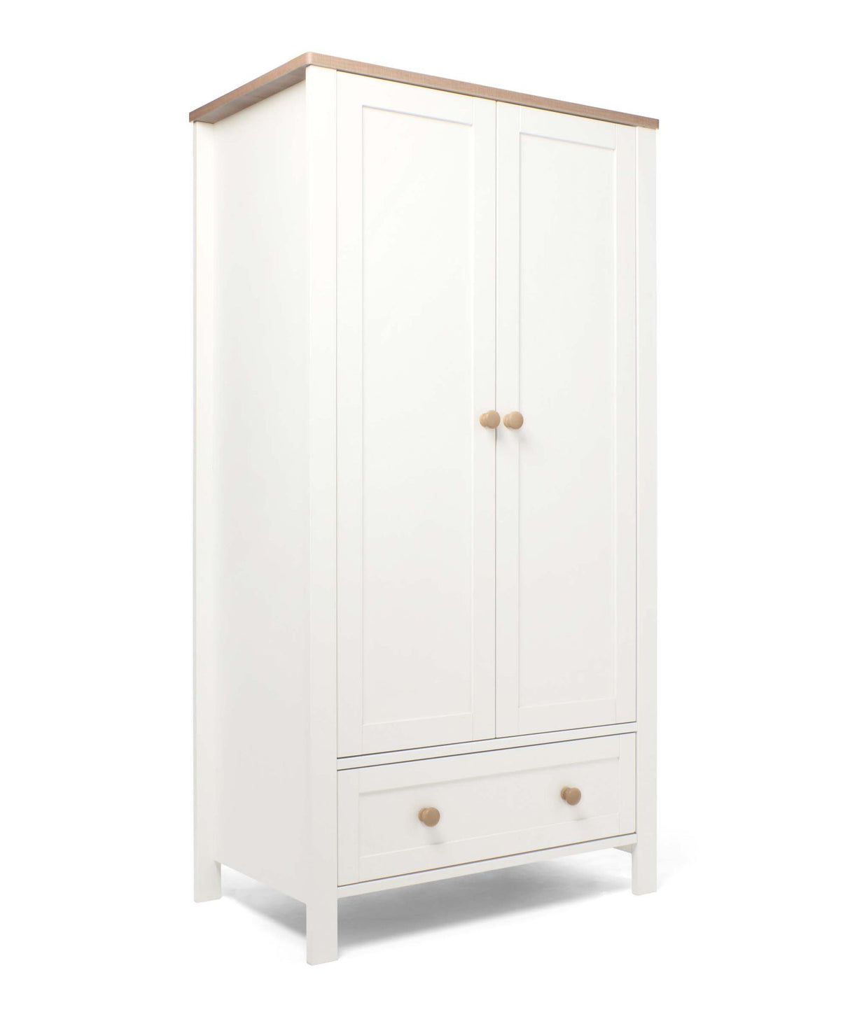 Mamas & Papas Wedmore Wardrobe - White/Natural