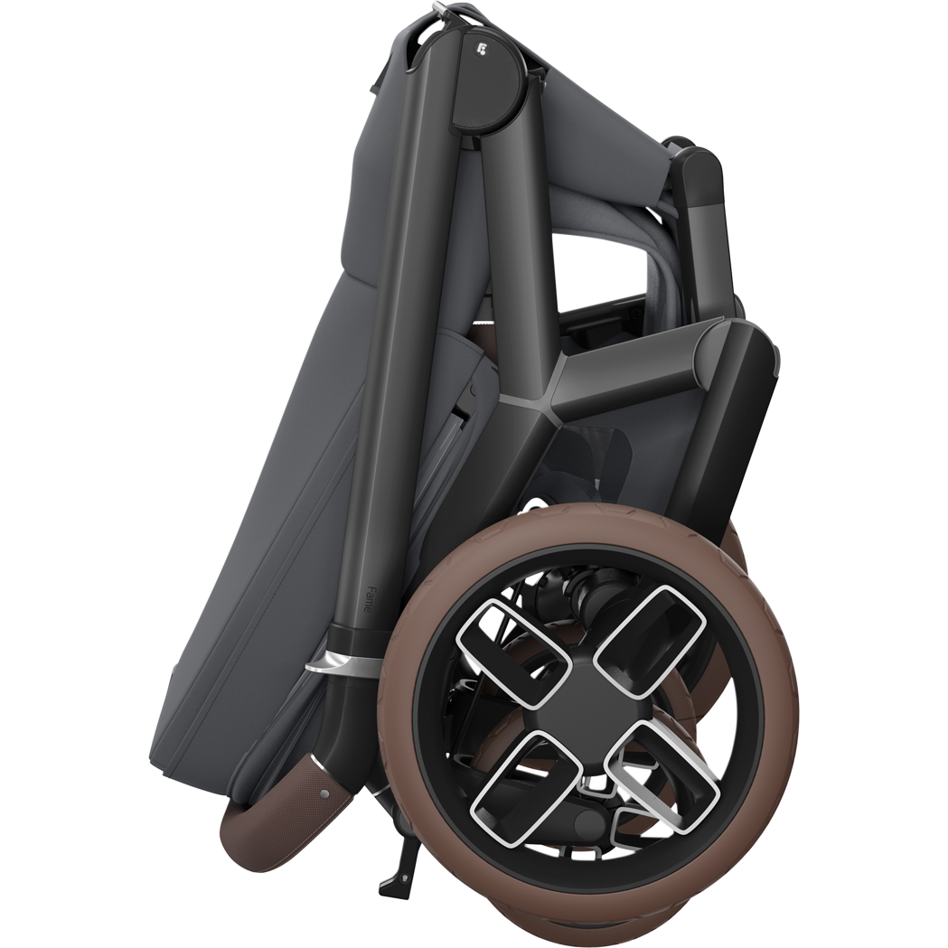 Maxi Cosi Fame 2026 Premium Family XL Travel System with Pebble Slide Pro Car Seat, Pearl XL Car Seat & Slide Pro Base - Moon Graphite 4