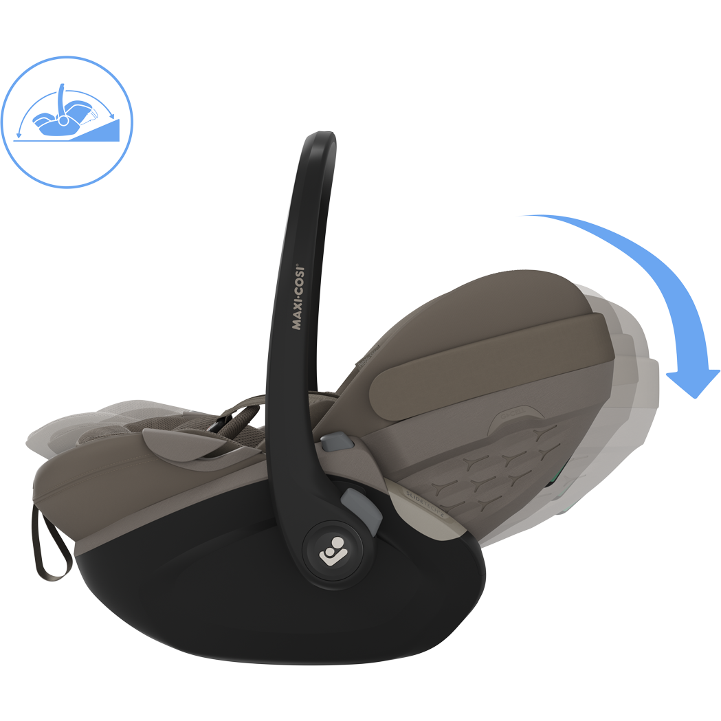 Maxi Cosi Fame 2026 Premium Family XL Travel System with Pebble Slide Pro Car Seat, Pearl XL Car Seat & Slide Pro Base - Oak Truffle 22