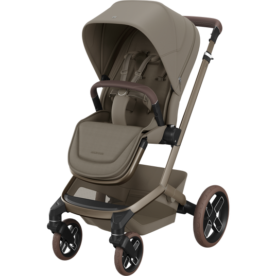 Maxi Cosi Fame 2026 Premium Family XL Travel System with Pebble Slide Pro Car Seat, Pearl XL Car Seat & Slide Pro Base - Oak Truffle 3