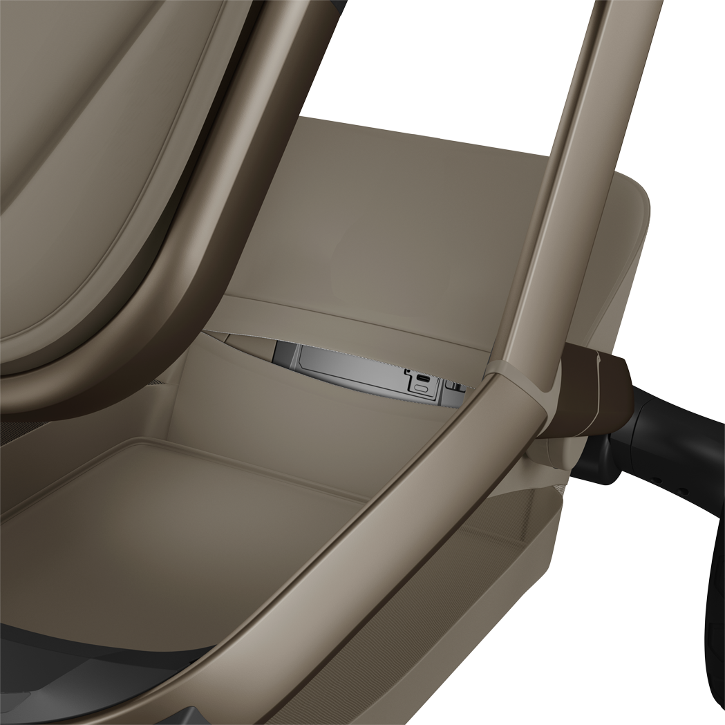 Maxi Cosi Fame 2026 Premium Family XL Travel System with Pebble Slide Pro Car Seat, Pearl XL Car Seat & Slide Pro Base - Oak Truffle 6
