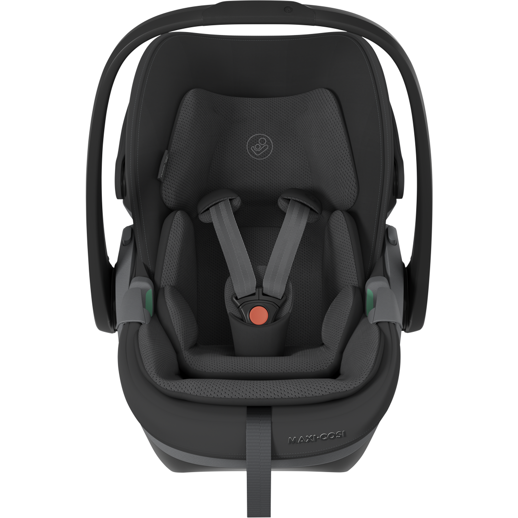 Maxi Cosi Fame 2026 Premium Family XL Travel System with Pebble Slide Pro Car Seat, Pearl XL Car Seat & Slide Pro Base - Onyx Black 18