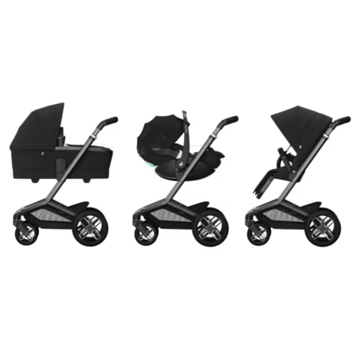 Maxi Cosi Fame 2026 Pushchair with Carrycot - Onyx Black 14