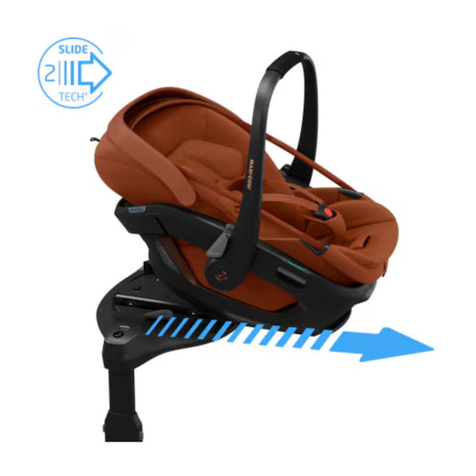 Maxi Cosi Fame 2026 Ultimate Travel System with Coral Slide Pro & Slide Pro Base - Copper Terra 15