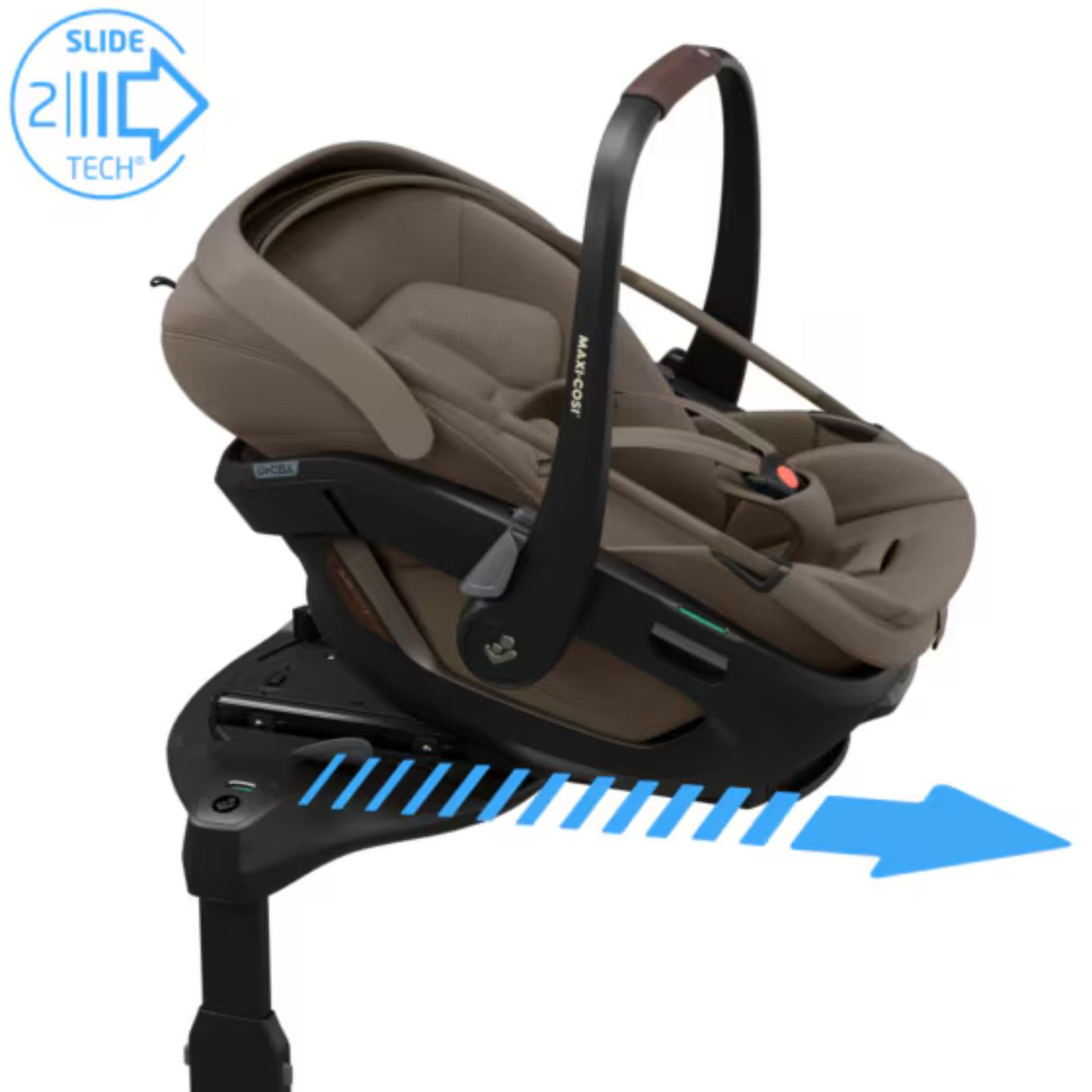 Maxi Cosi Fame 2026 Ultimate Travel System with Coral Slide Pro & Slide Pro Base - Oak Truffle 19
