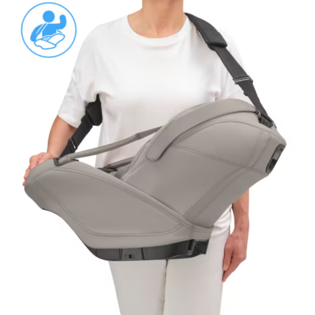 Maxi Cosi Fame 2026 Ultimate Travel System with Coral Slide Pro & Slide Pro Base - Sapphire Sand 17