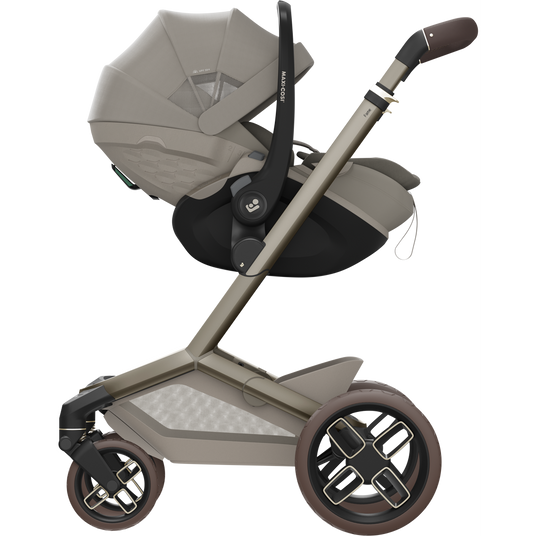 Maxi Cosi Fame 2026 Ultimate Travel System with Coral Slide Pro & Slide Pro Base - Sapphire Sand 5