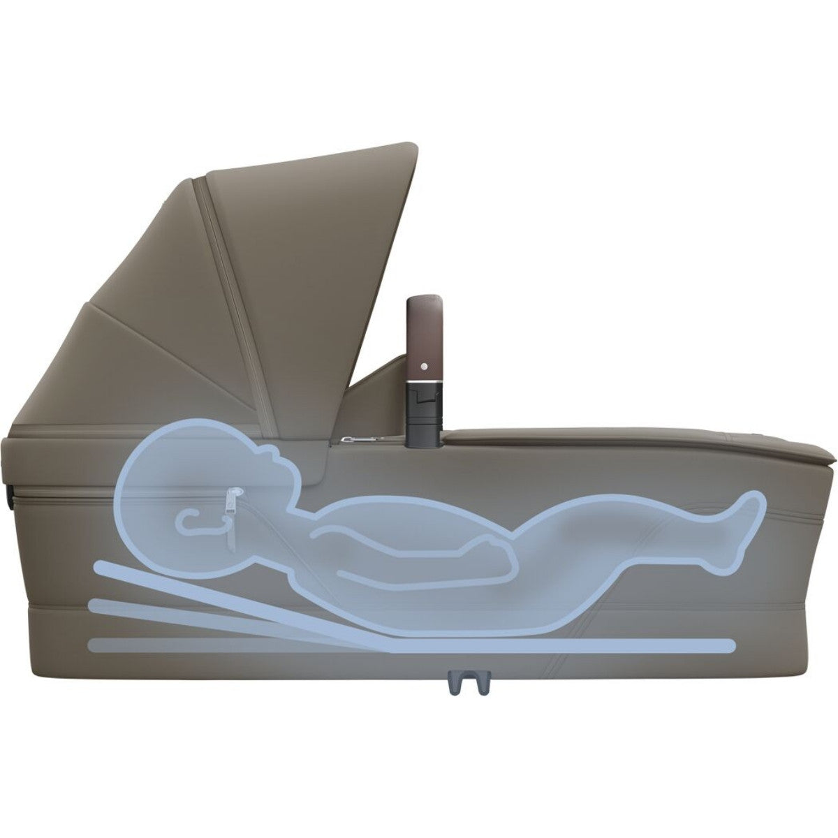 Maxi Cosi Fame Cabin Carrycot - Oak Truffle 2