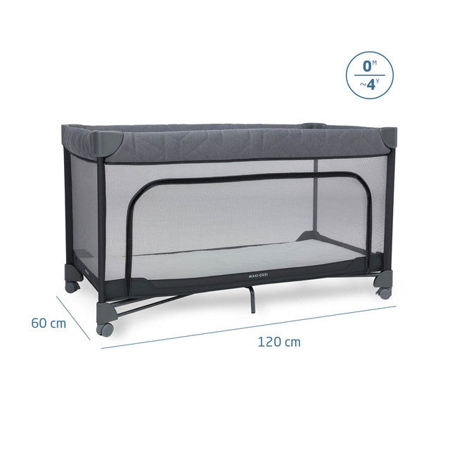 Maxi Cosi Merlin Travel Cot - Elegance Graphite 8