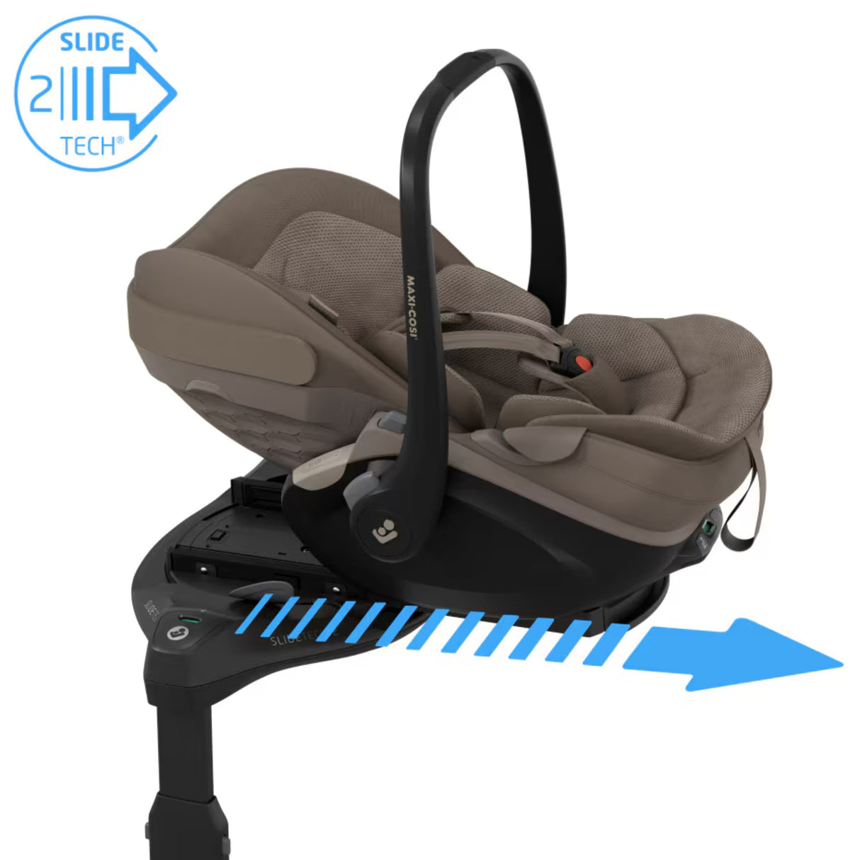 Maxi Cosi Pebble Slide Pro Car Seat - Oak Truffle (May 2026) 4