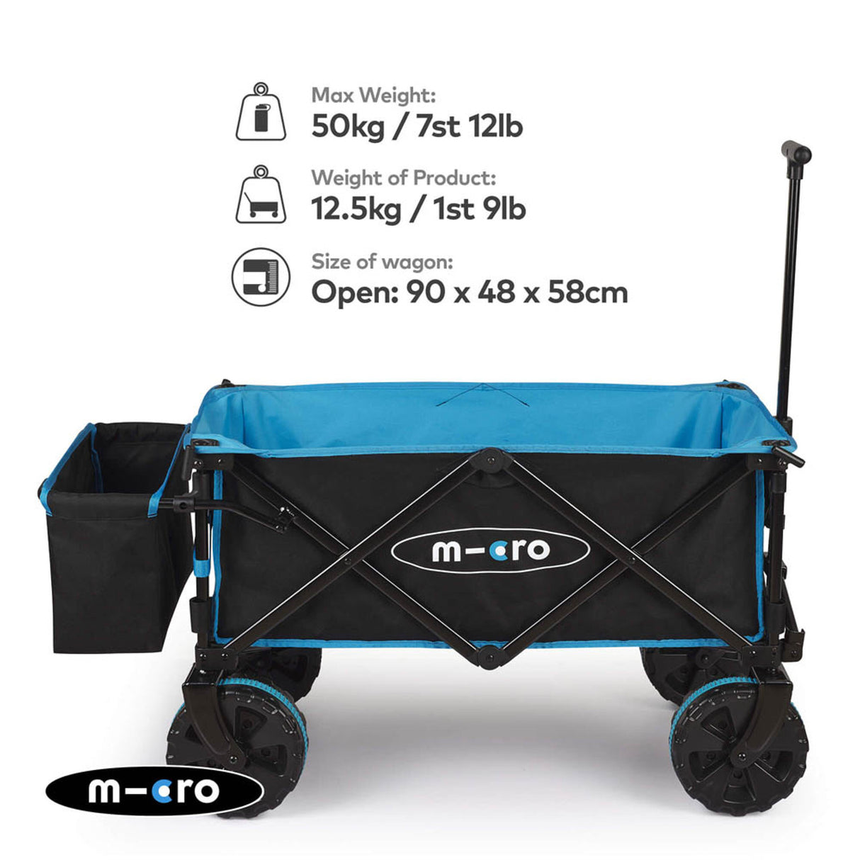 Micro Scooters Wagon Deluxe Pro - Blue