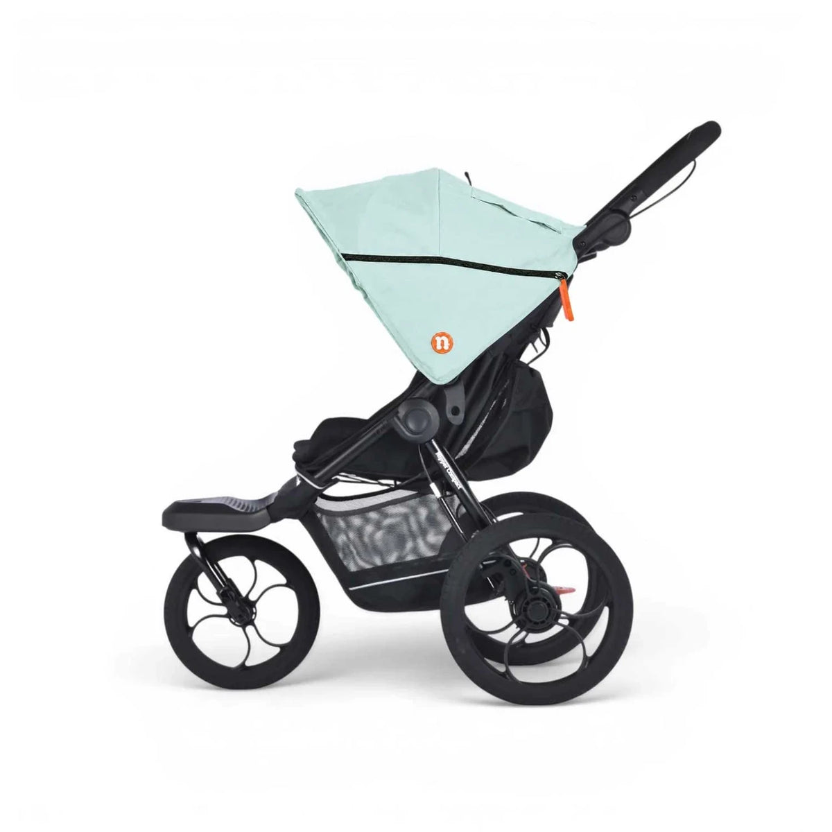 Out N About Nipper Compact Front Rider Bundle - Pebble Mint