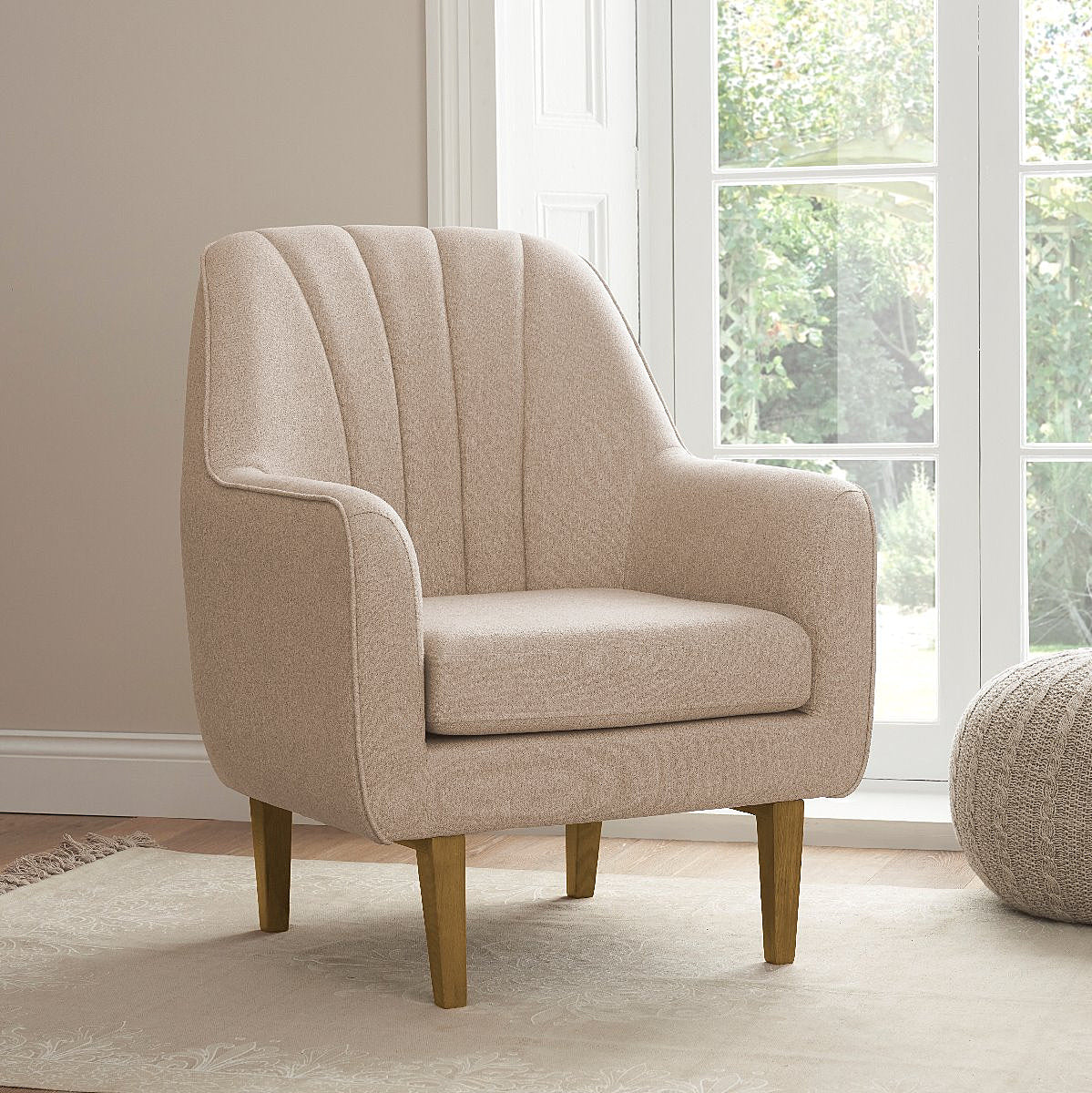 Tutti Bambini Noah Nursing Rocking Chair - Stone Natural