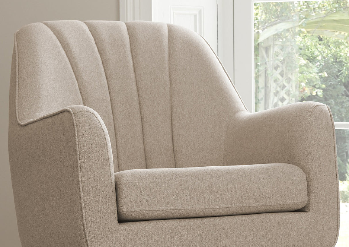 Tutti Bambini Noah Nursing Rocking Chair - Stone Natural