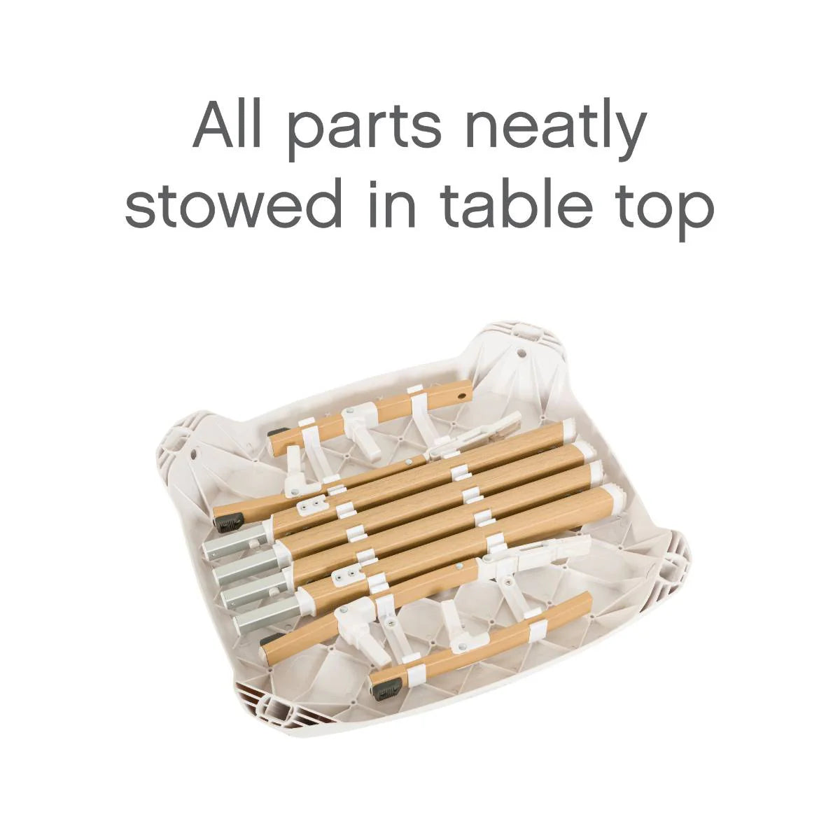 Tutti Bambini Nova Birth to 12 Years Complete Highchair Package - Scandinavian Walnut & Ecru