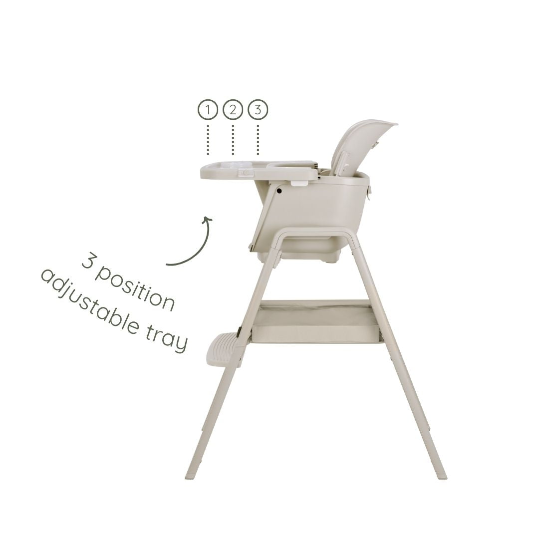Tutti Bambini Nova Maison 7 in 1 Highchair - Coast