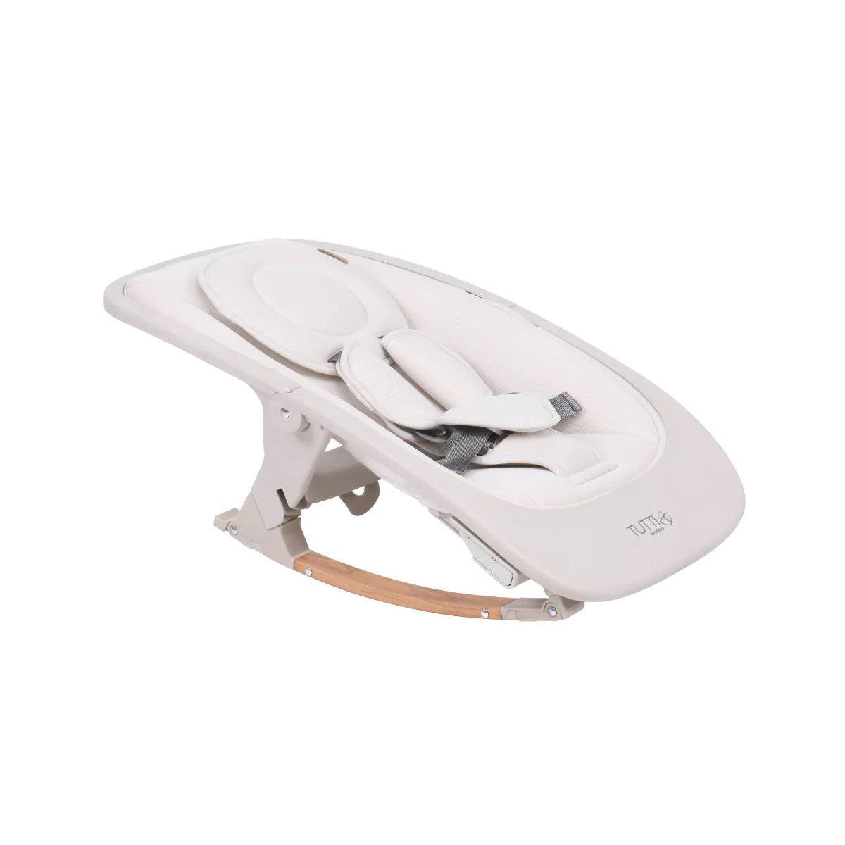 Tutti Bambini Nova Birth to 12 Years Complete Highchair Package - Scandinavian Walnut & Ecru