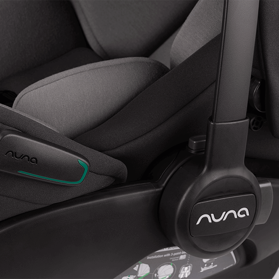 Nuna ARRA Flex Infant Car Seat - Caviar