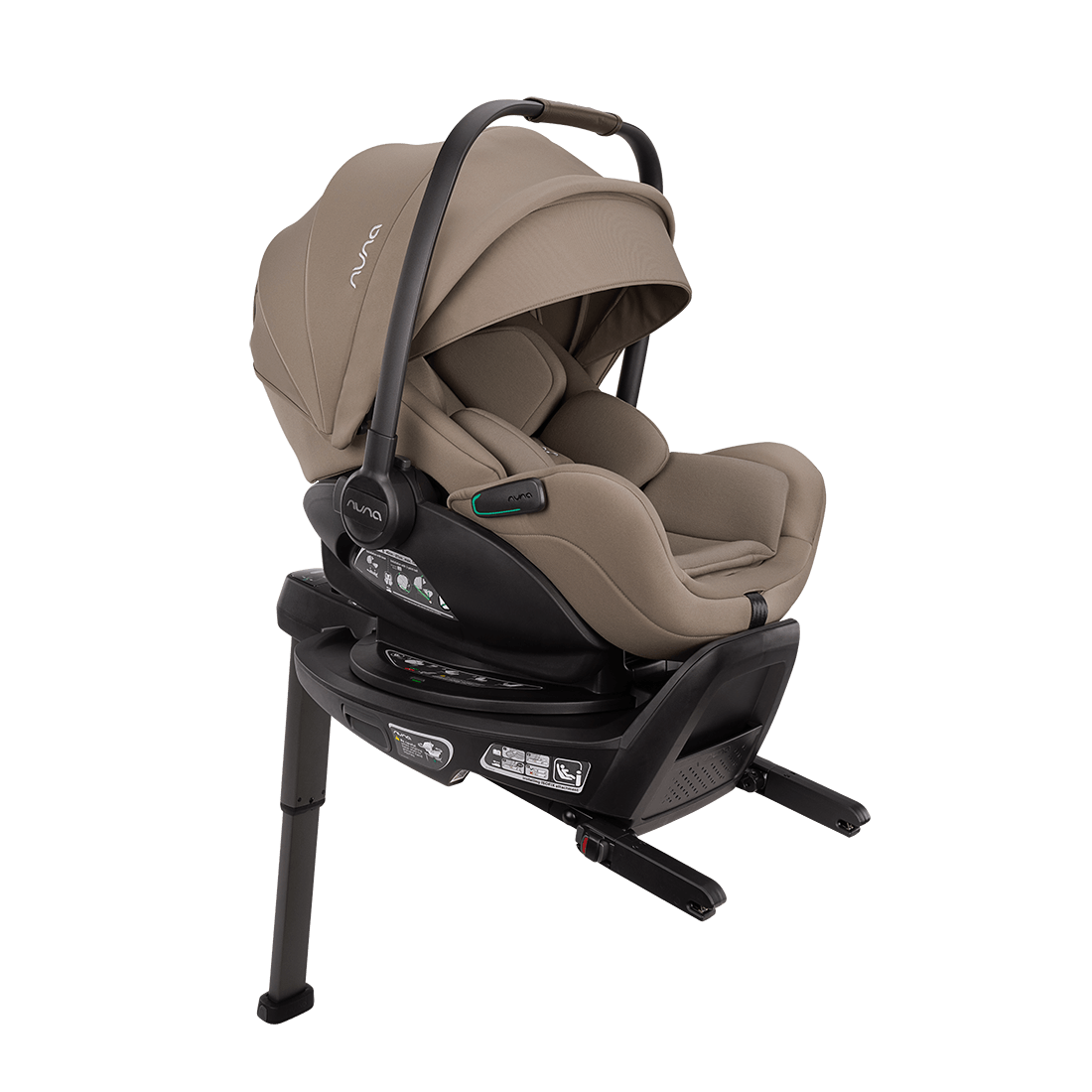 Nuna Mixx Next Travel System with ARRA Flex Car Seat & Curv ISOFIX Base - Cedar