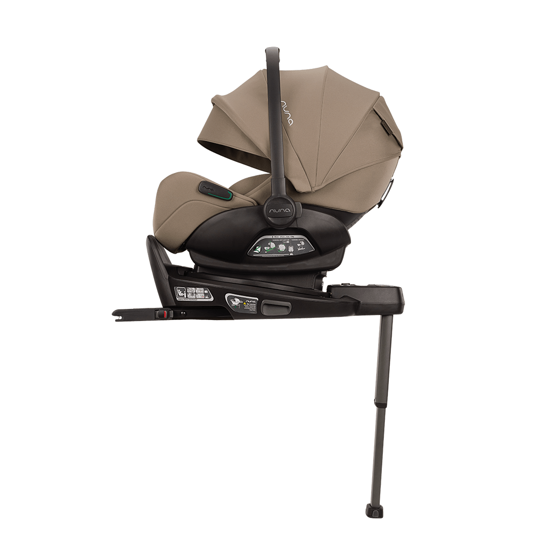 Nuna Mixx Next Travel System with ARRA Flex Car Seat & Curv ISOFIX Base - Cedar